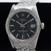 Rolex Vintage Date Ref 1501 Stainless Steel Black Dial